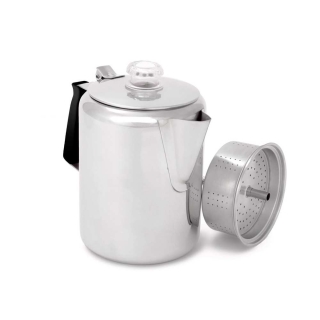 GSI Glacier Stainless 9 Cup Percolator