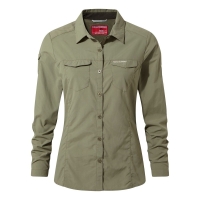 Craghoppers Nosilife Adventure II LS Shirt Women's soft moss