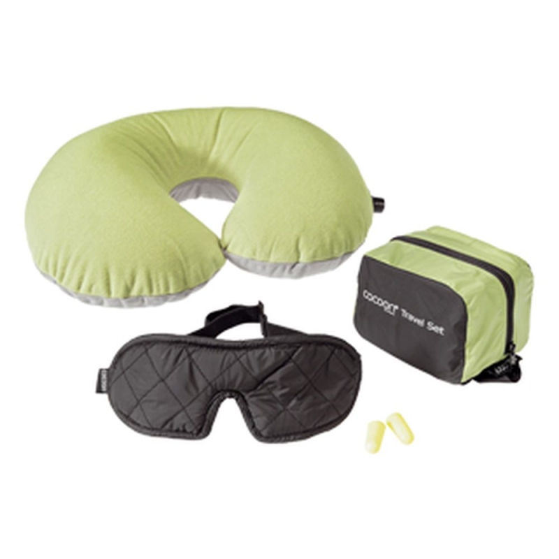 Cocoon Travel Set Ultralight 3pieces Wasabi/Black