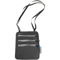 Cocoon Secret Neck Wallet Silk Black