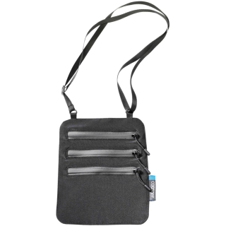 Cocoon Secret Neck Wallet Silk Black