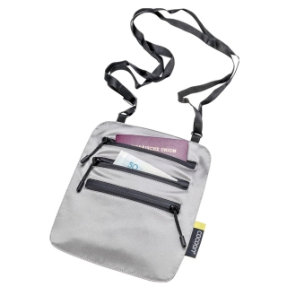 Cocoon Secret Neck Wallet Silk Sand Grey