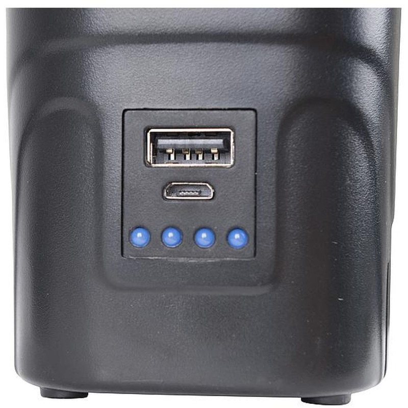 Bo-Camp Electrische pomp oplaadbaar USB (250L/Min) Black