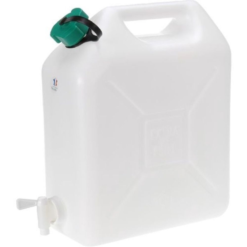 Eda Jerrycan Met Kraan 10L White