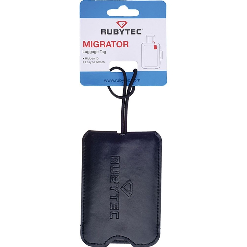 Rubytec Migrator Luggage Tag Black