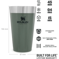 Stanley The Stacking Tumbler 470ml Hammertone Green