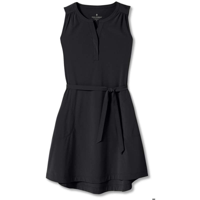 Royal Robbins Spotless Traveler Tank Dress Women's Jet black