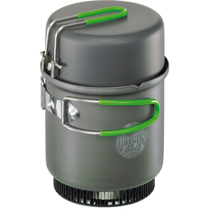 Optimus Terra Weekend HE Cookset Grey/Green