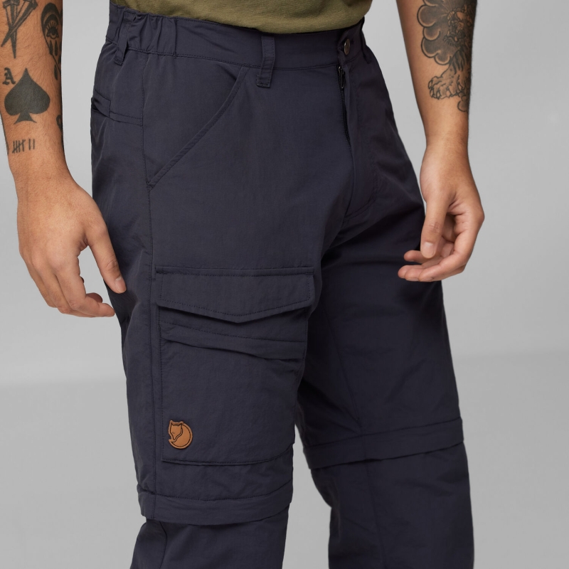 Fjällräven Travellers MT Zip-Off Trousers Dark grey