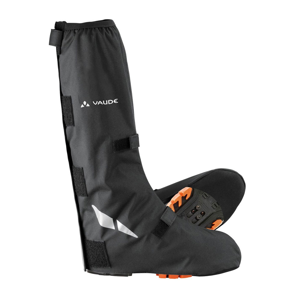 Vaude Bike Gaiter Long Black 01280-010 wandelstokken en gamaschen online bestellen bij Kathmandu Outdoor & Travel