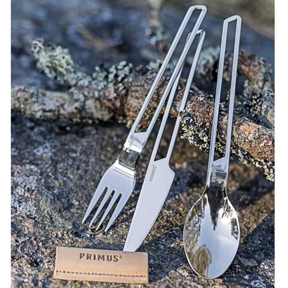 Primus Campfire Cutlery Set RVS P738017 koken online bestellen bij Kathmandu Outdoor & Travel