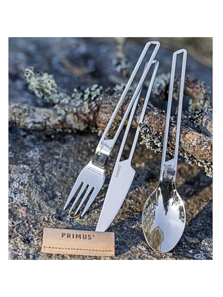 Primus Campfire Cutlery Set RVS 738017 koken online bestellen bij Kathmandu Outdoor & Travel