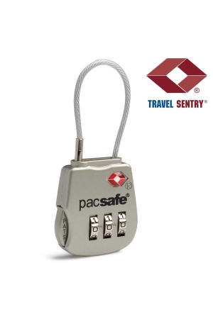 Pacsafe Prosafe 800 TSA lock Silver 10250-705 reisaccessoires online bestellen bij Kathmandu Outdoor & Travel