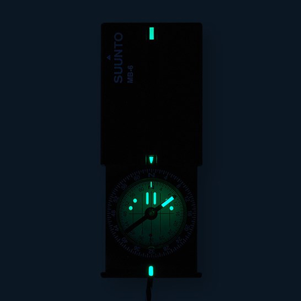 Suunto MB-6 Spiegelkompas Black 10605011 navigatie & optiek online bestellen bij Kathmandu Outdoor & Travel