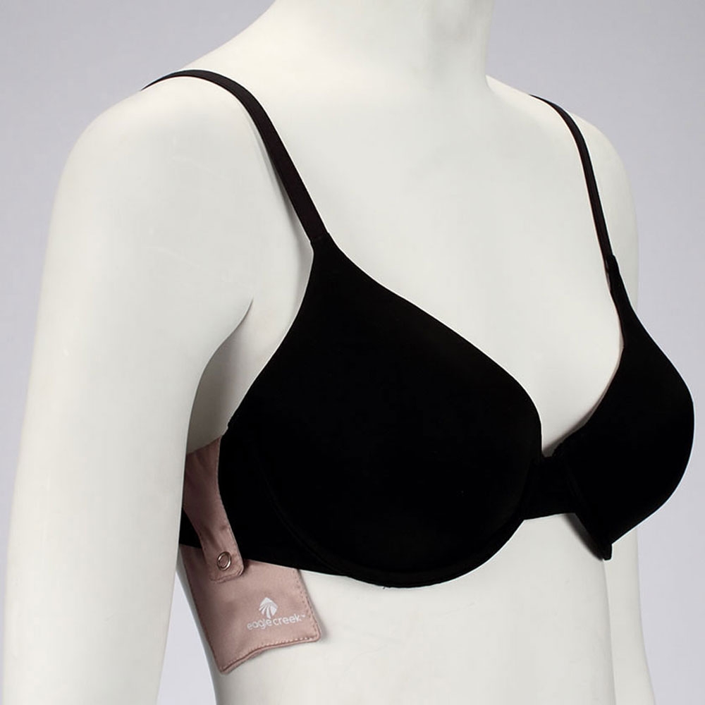 Eagle Creek Undercover Silk Bra Stash Rose EC041124081 reisaccessoires online bestellen bij Kathmandu Outdoor & Travel