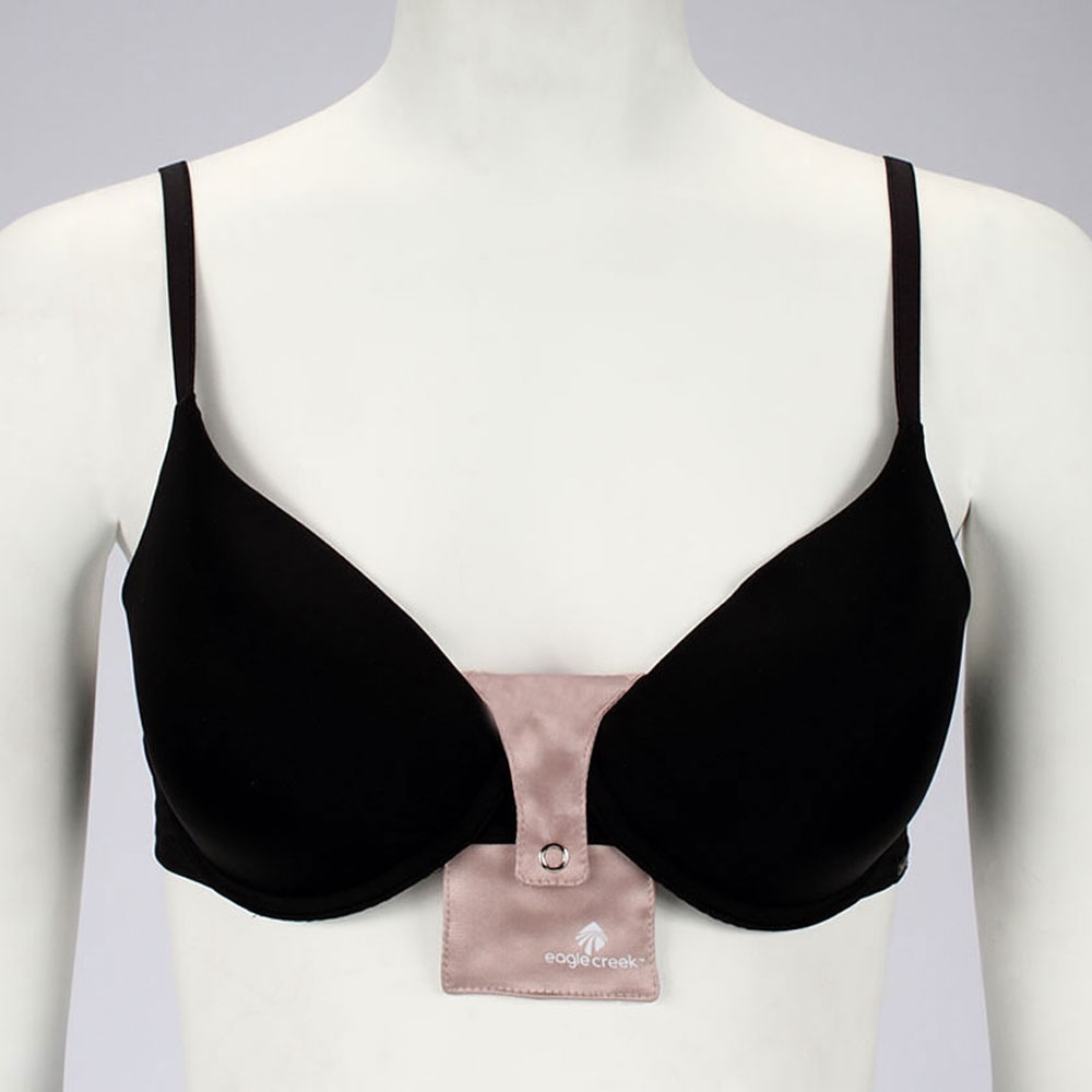 Eagle Creek Undercover Silk Bra Stash Rose EC041124081 reisaccessoires online bestellen bij Kathmandu Outdoor & Travel
