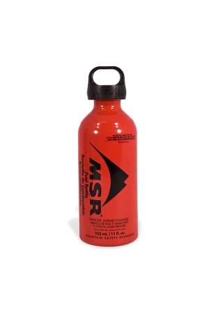 Msr Fuel bottle 325ml Childproof cap Red 09425 branders online bestellen bij Kathmandu Outdoor & Travel