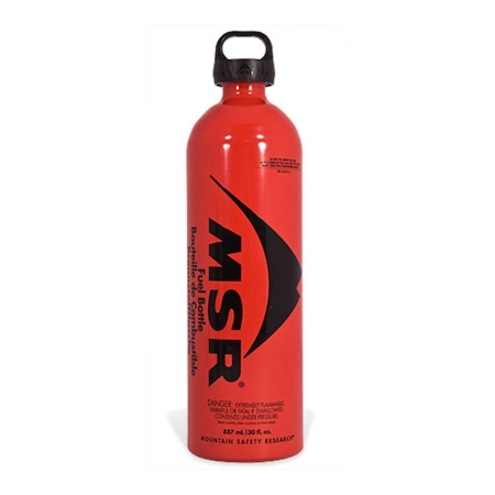 Msr  Fuel Bottle 887ml Childproof Cap Rood
