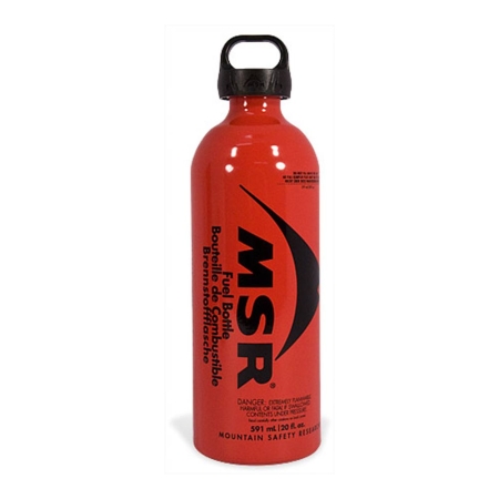 Msr  Fuel bottle 591ml Childproof Cap Red