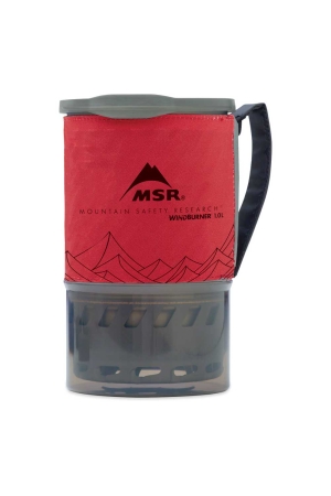 Msr Windburner 1,0L Red 09219 branders online bestellen bij Kathmandu Outdoor & Travel
