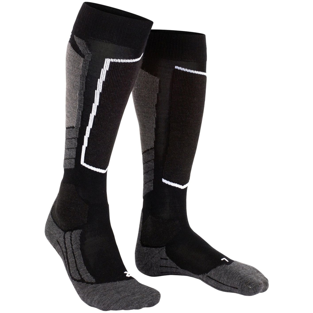 Falke Falke SK2 Intermediatie 16523-3010 sokken  Falke SK2 Intermediatie Black 16523-3010 sokken online bestellen bij Kathmandu Outdoor & Travel