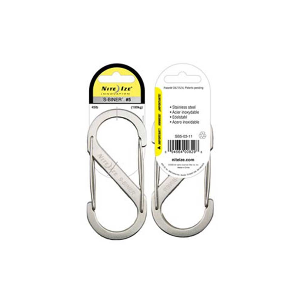 Nite-Ize S-Biner nr 5 RVS NI SB5-03-11 gadgets en handigheden online bestellen bij Kathmandu Outdoor & Travel