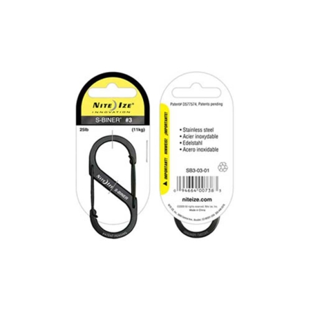 Nite-Ize  S-Biner Nr 3 Black