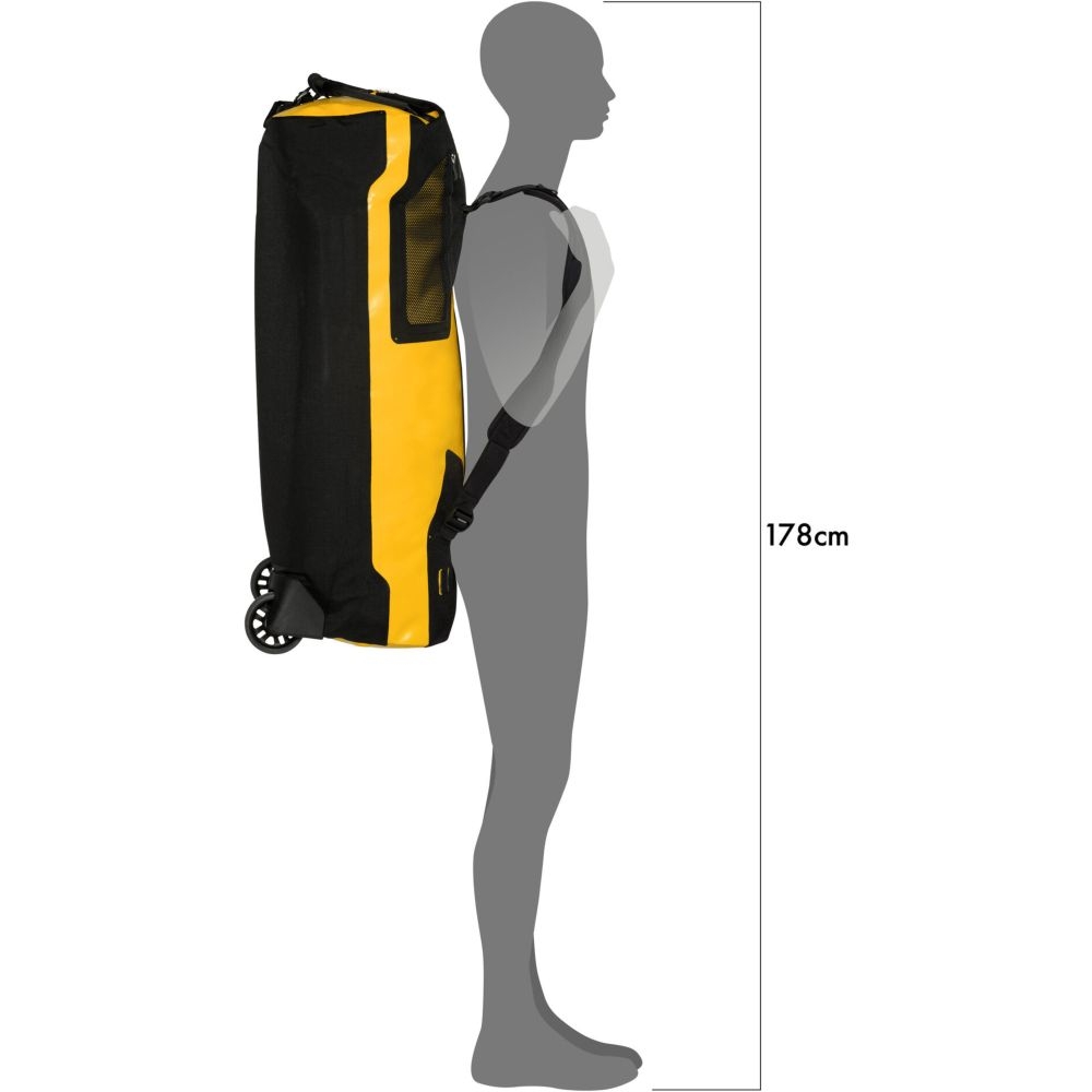 Ortlieb Duffel RS 110L Sun Yellow OK13102 rolkoffers online bestellen bij Kathmandu Outdoor & Travel