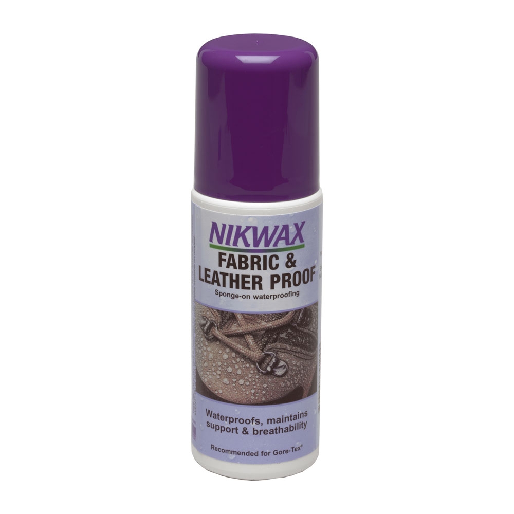 Nikwax Fabric & Leather Proof 125ml . 791P24 schoenonderhoud online bestellen bij Kathmandu Outdoor & Travel