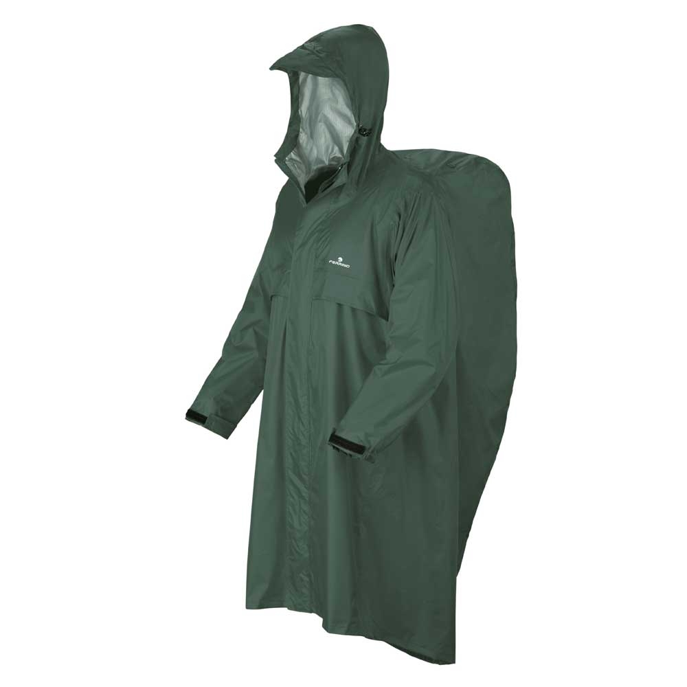 Ferrino Trekker Poncho L/XL Green 025510 reisaccessoires online bestellen bij Kathmandu Outdoor & Travel