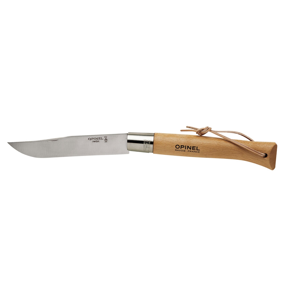 Opinel N°08 Inox Hout 5118/T22-8 195 messen & tools online bestellen bij Kathmandu Outdoor & Travel