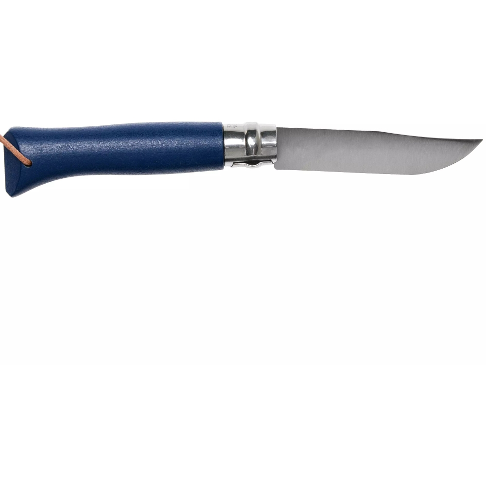 Opinel N°08 Colorama Blauw 51OP2212-8 195 messen & tools online bestellen bij Kathmandu Outdoor & Travel