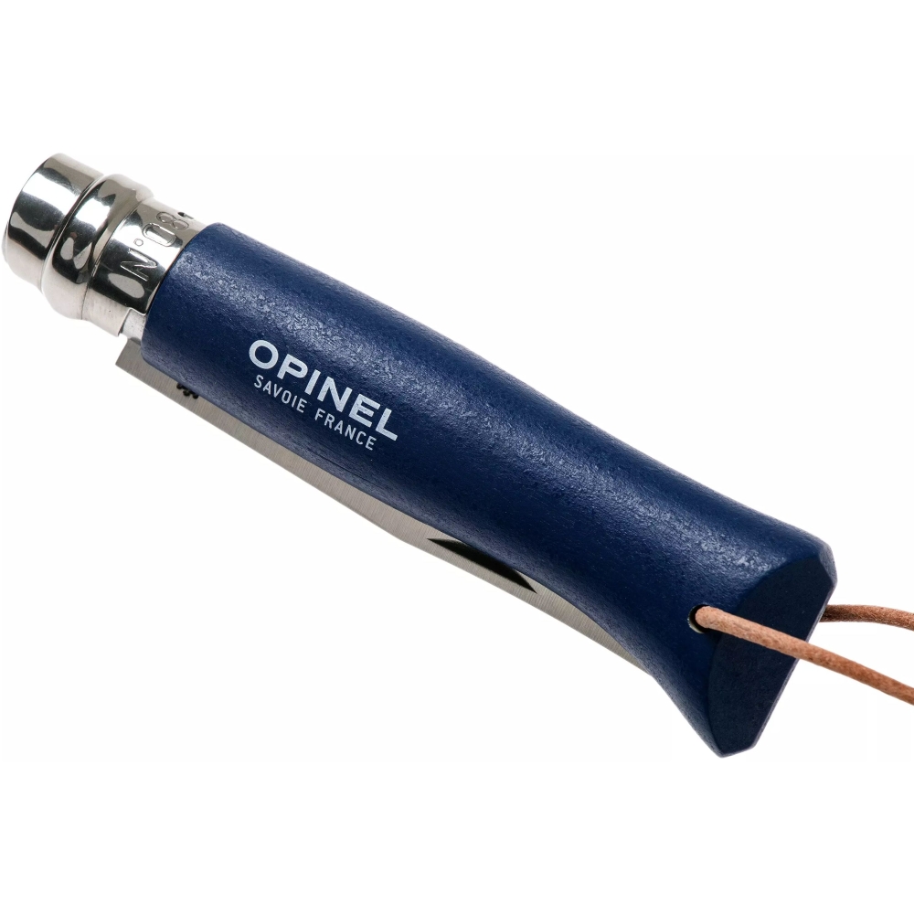 Opinel N°08 Colorama Blauw 51OP2212-8 195 messen & tools online bestellen bij Kathmandu Outdoor & Travel