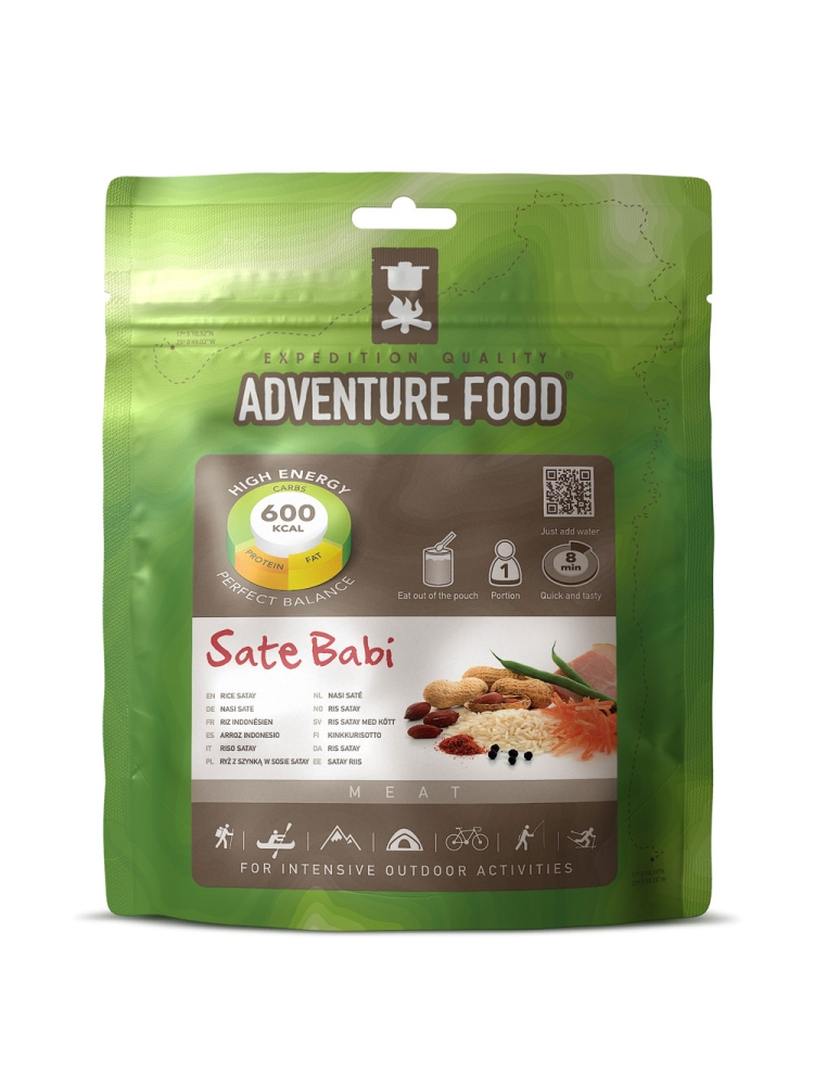 Adventure food Saté Babi 1 portie . 1RB maaltijden en voedsel online bestellen bij Kathmandu Outdoor & Travel