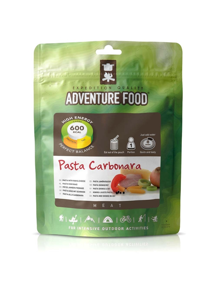 Adventure food Pasta Carbonara 1 portie . 1PC maaltijden en voedsel online bestellen bij Kathmandu Outdoor & Travel