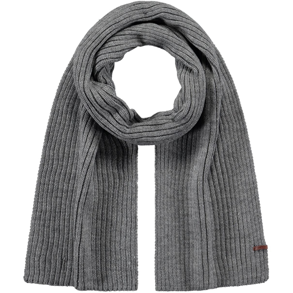 Barts Wilbert Scarf Heather Grey 3857002 kleding accessoires online bestellen bij Kathmandu Outdoor & Travel
