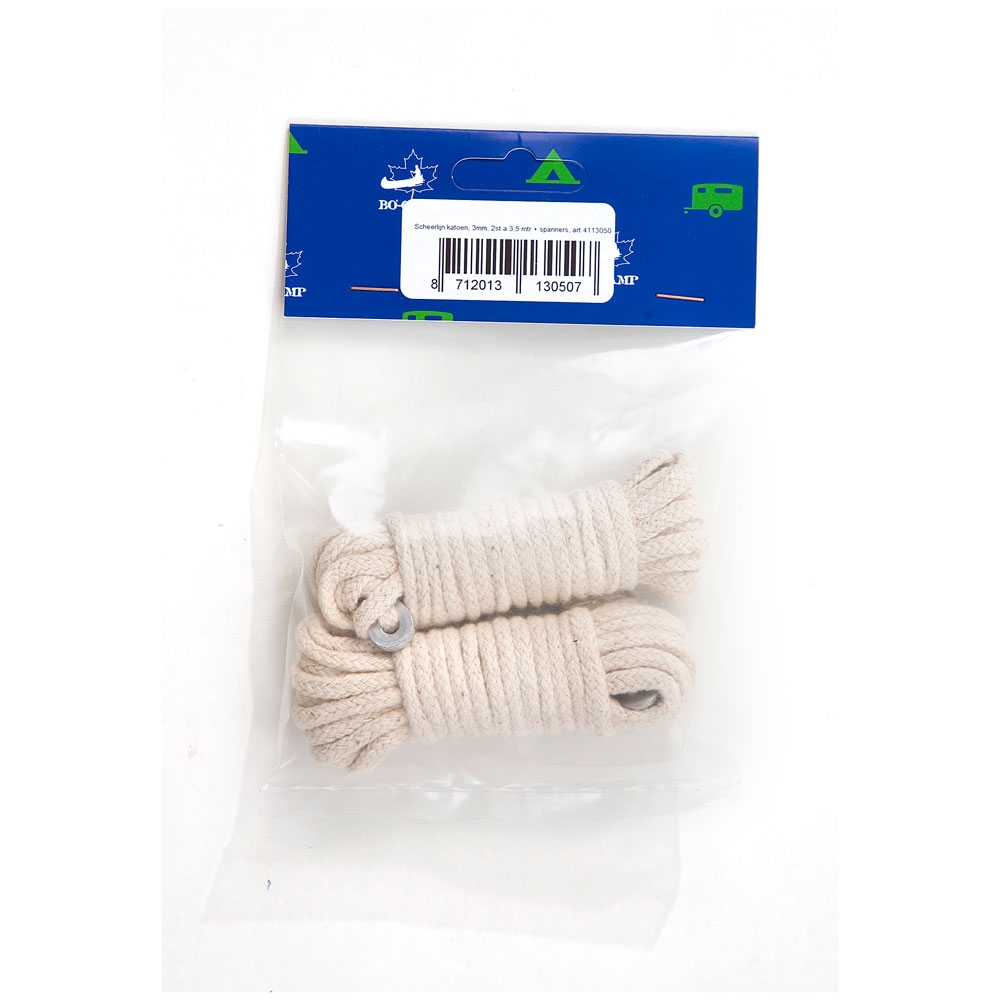 van Assendelft Scheerlijn Nylon 3,5m x 3mm . 4113075 tenten online bestellen bij Kathmandu Outdoor & Travel