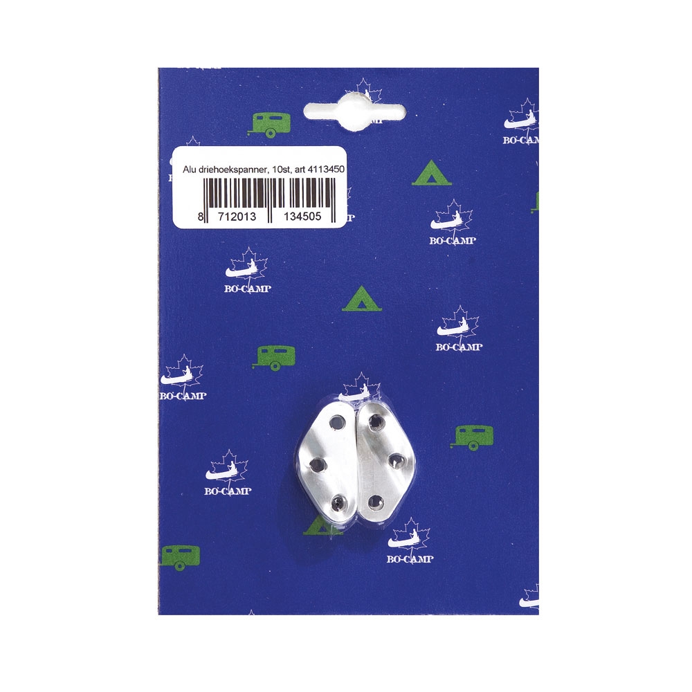Bo-Camp Driehoekspanner Alu 10st Aluminium 4113450 tenten online bestellen bij Kathmandu Outdoor & Travel