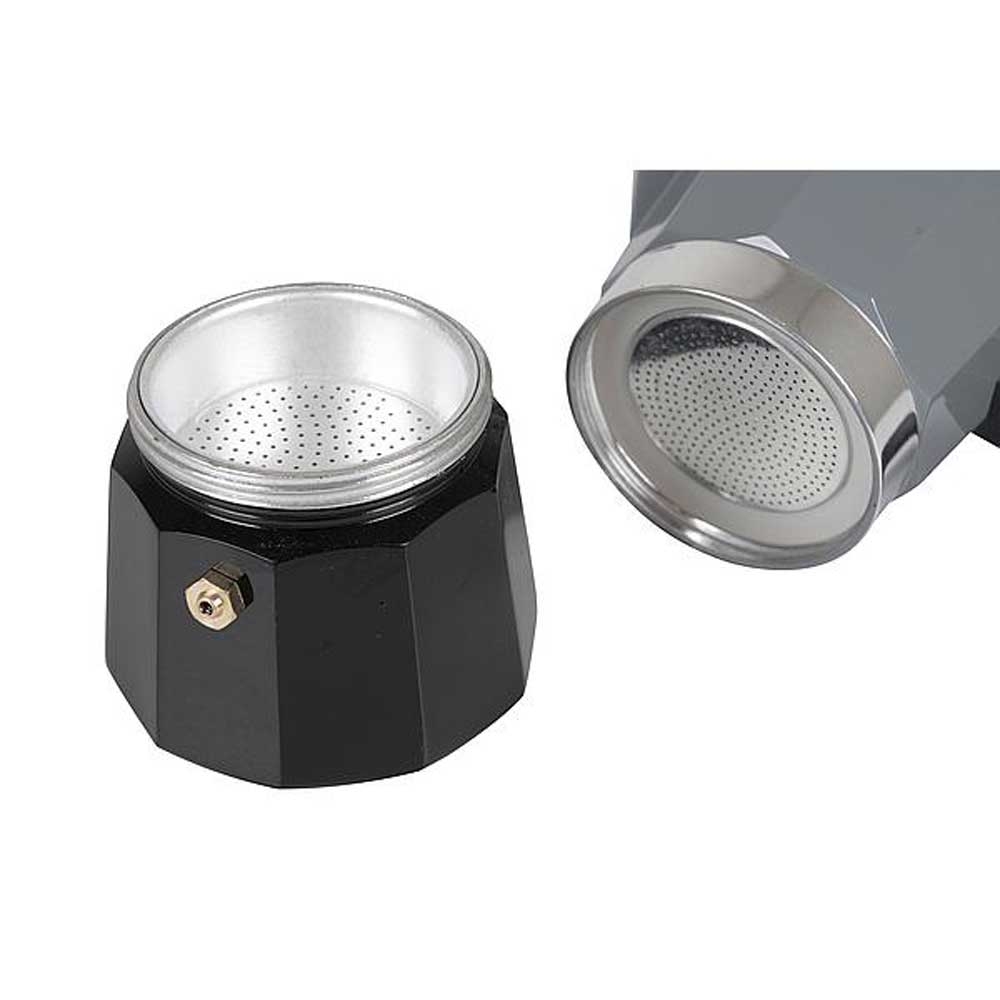 Bo-Camp Percolator Espresso  3 Cups Grijs/zwart 2200515 koken online bestellen bij Kathmandu Outdoor & Travel