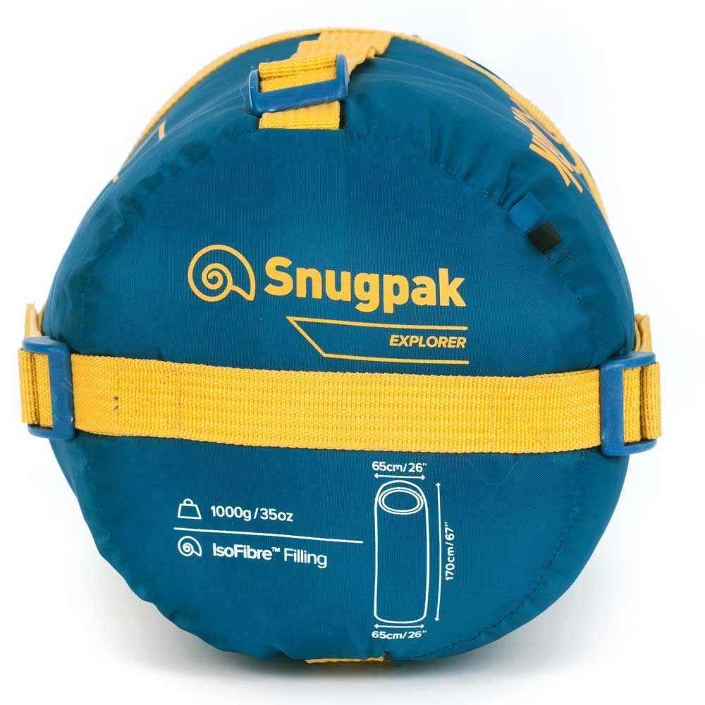 Snugpak Base Camp Explorer Kids Blue BEK-BLUE slaapzakken online bestellen bij Kathmandu Outdoor & Travel