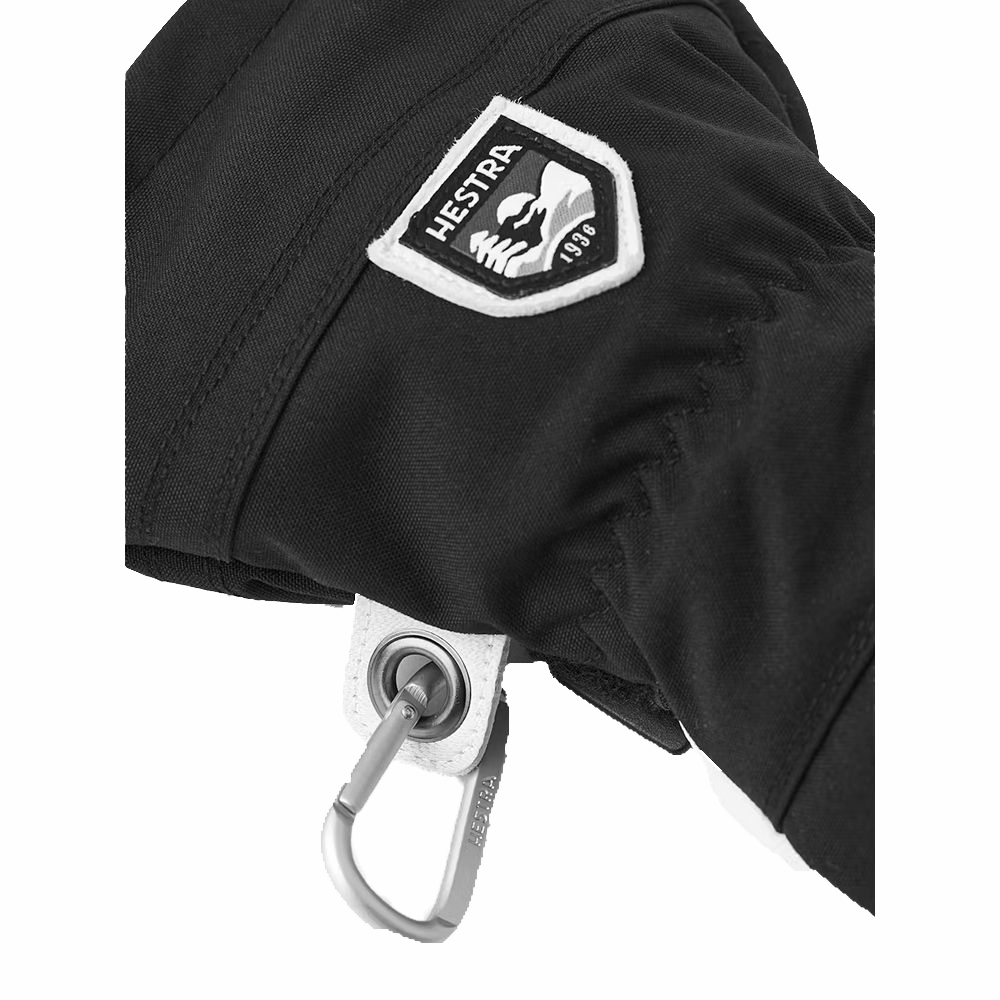 Hestra Army Leather Heli Ski glove Black / Off White 30570-100 kleding accessoires online bestellen bij Kathmandu Outdoor & Travel