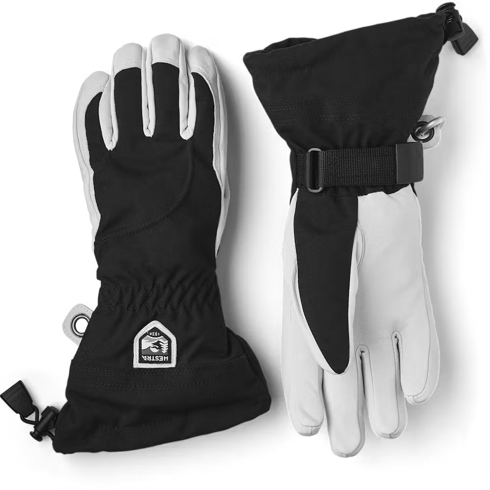 Hestra Heli Ski glove women's Black / Off White 30610-100/020 kleding accessoires online bestellen bij Kathmandu Outdoor & Travel