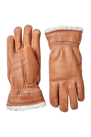 Hestra Deerskin Primaloft glove women's Cork 10280-710 kleding accessoires online bestellen bij Kathmandu Outdoor & Travel