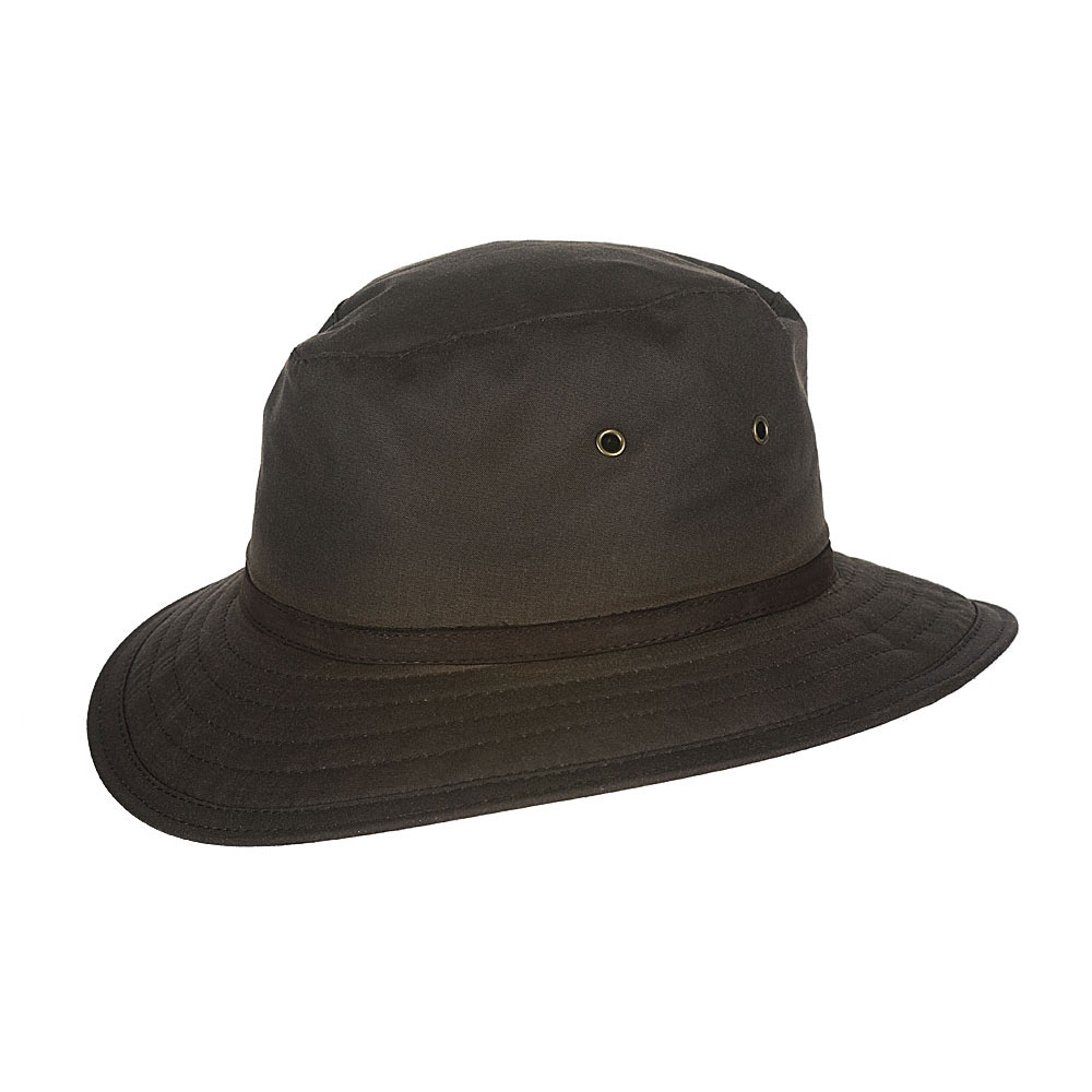 Hatland New Zealand Wax hoed Brown 10020/06 kleding accessoires online bestellen bij Kathmandu Outdoor & Travel