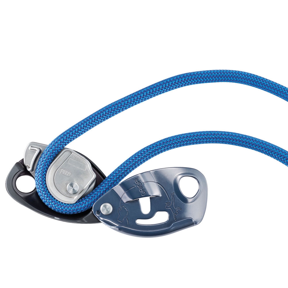 Petzl Grigri Grey D014BA00 zekeren online bestellen bij Kathmandu Outdoor & Travel