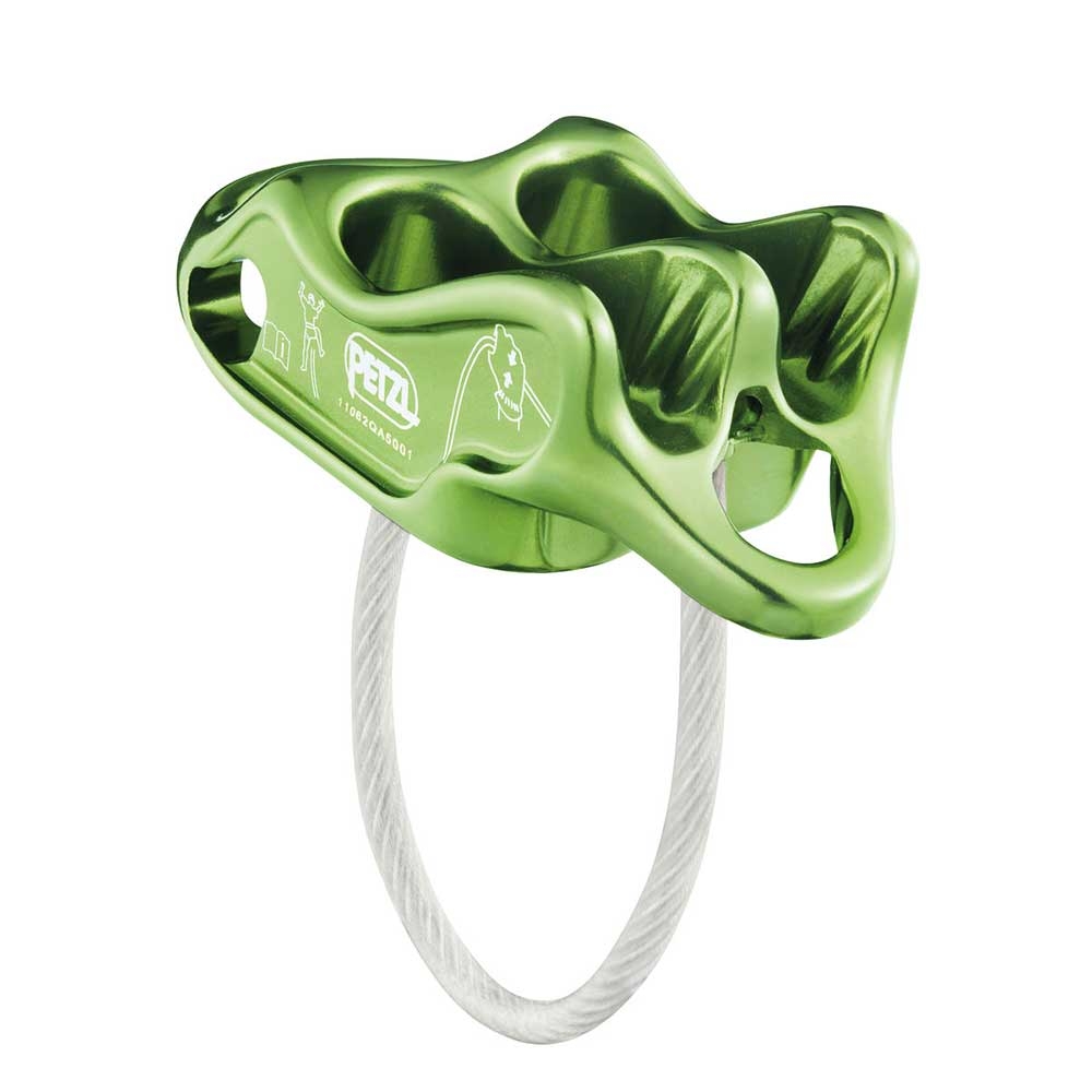 Petzl Reverso  Apple Green D017AA01 zekeren online bestellen bij Kathmandu Outdoor & Travel
