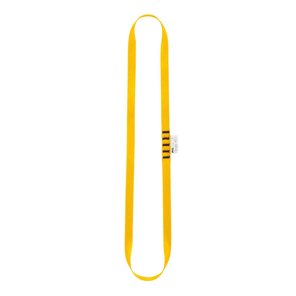 Petzl Anneau Polyester Sling 60cm Yellow C40A 60 klimtouw en bandsling online bestellen bij Kathmandu Outdoor & Travel