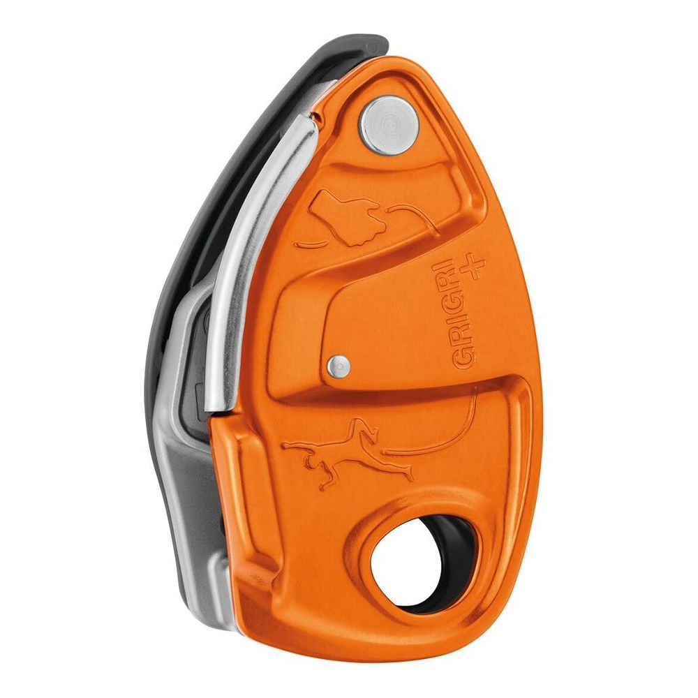 Petzl Grigri + Orange D13A AG zekeren online bestellen bij Kathmandu Outdoor & Travel