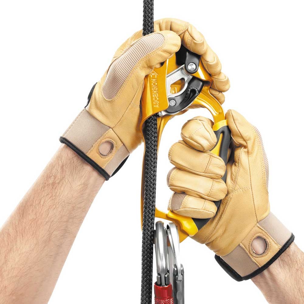 Petzl Ascension Rechts Yellow B17ARA stijgen, dalen en katrollen online bestellen bij Kathmandu Outdoor & Travel