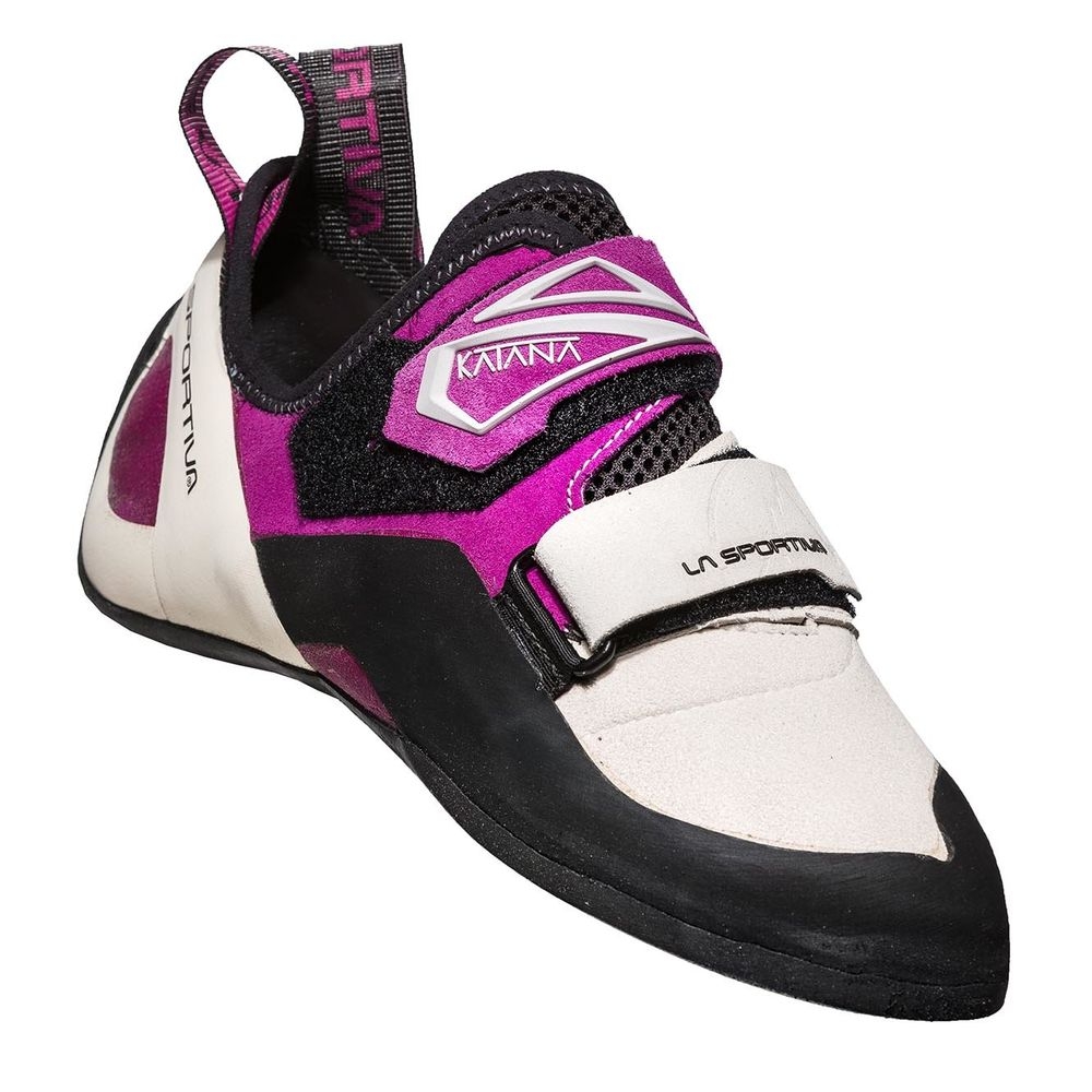 La Sportiva Katana women's  white/purple-pink 20M000500 klimschoenen online bestellen bij Kathmandu Outdoor & Travel